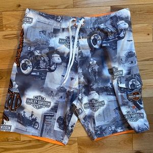 Harley Davidson Men’s Swim Trunks from Bahamas!